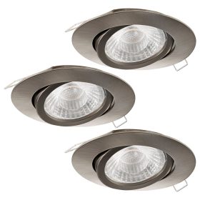 Set 3 spoturi incastrate EGLO TEDO 1 95359