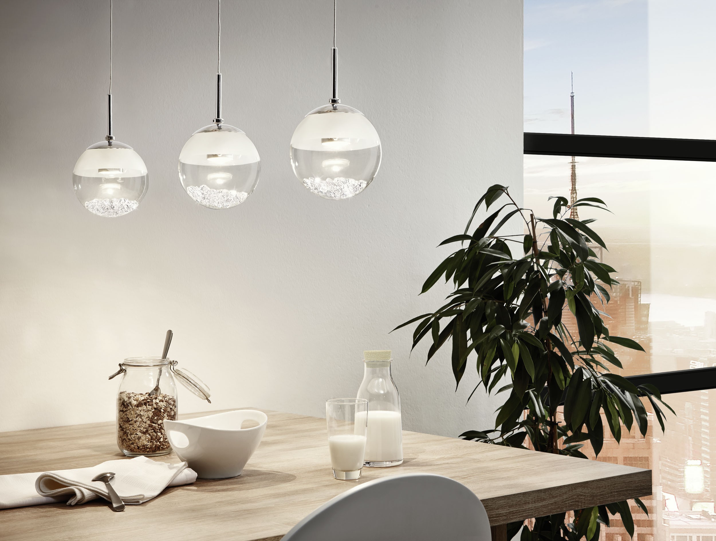 Lustra cristal EGLO MONTEFIO 1 93784