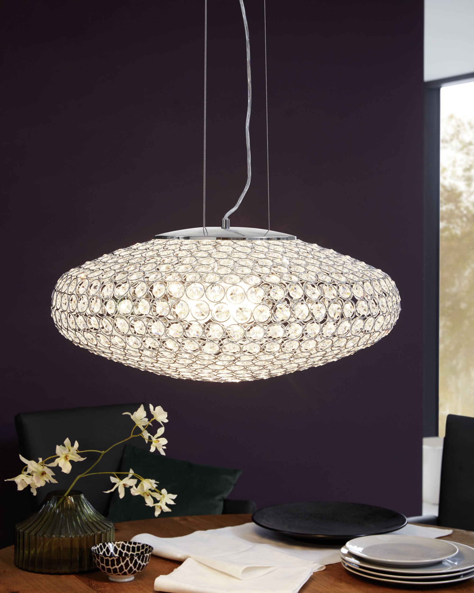 Lustra cristal EGLO CLEMENTE 95287