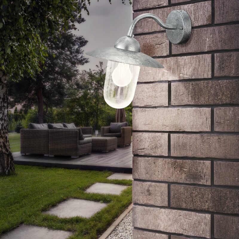 Alternative view of Aplica exterior EGLO MILTON 88489