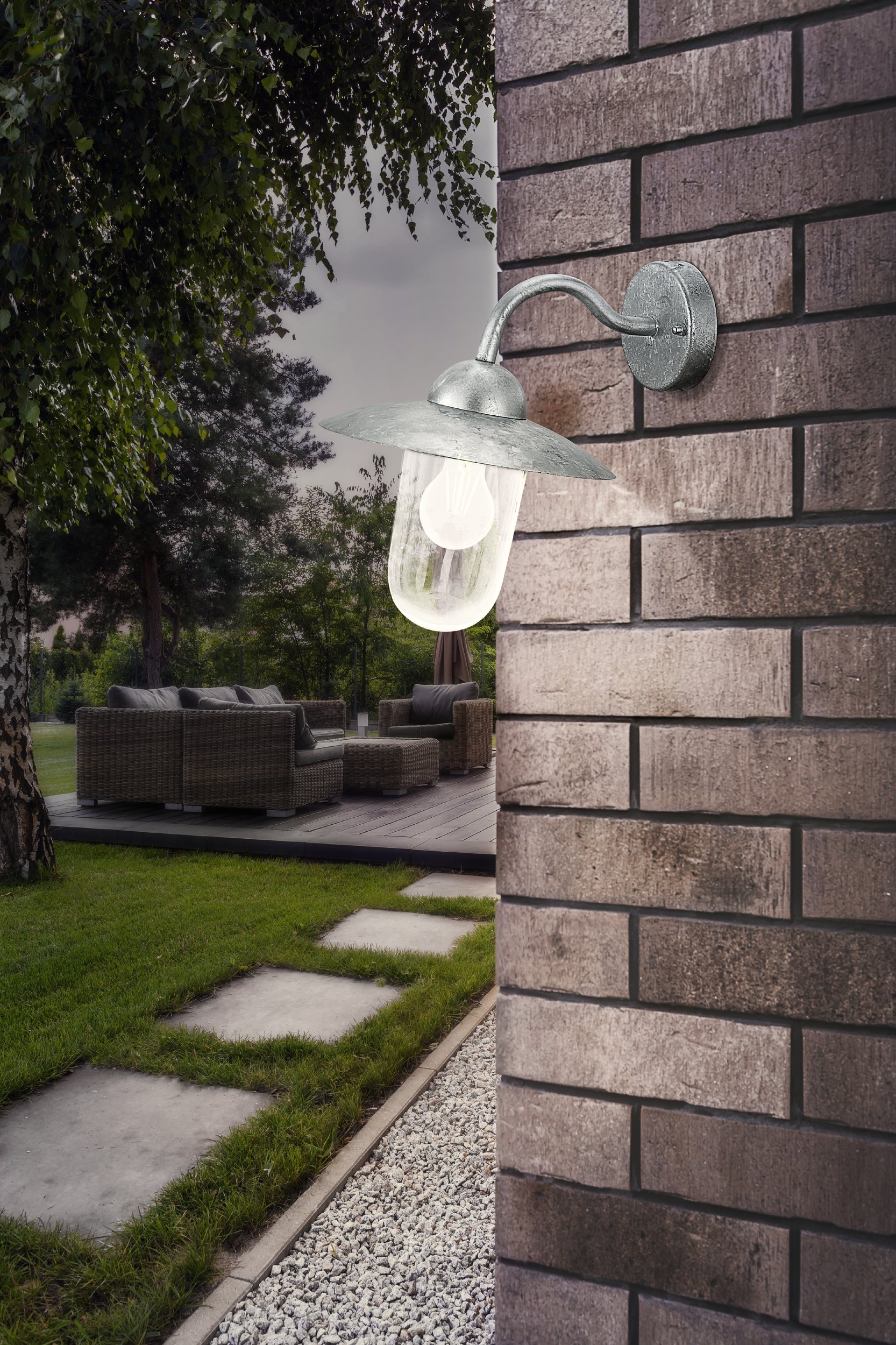 Aplica exterior EGLO MILTON 88489 - imagine 2