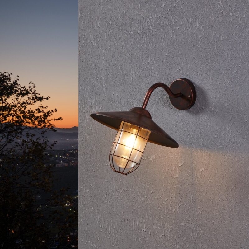 Alternative view of Aplica exterior EGLO MELGOA 94863