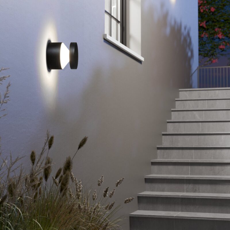 Alternative view of Aplica exterior EGLO MELZO 97303