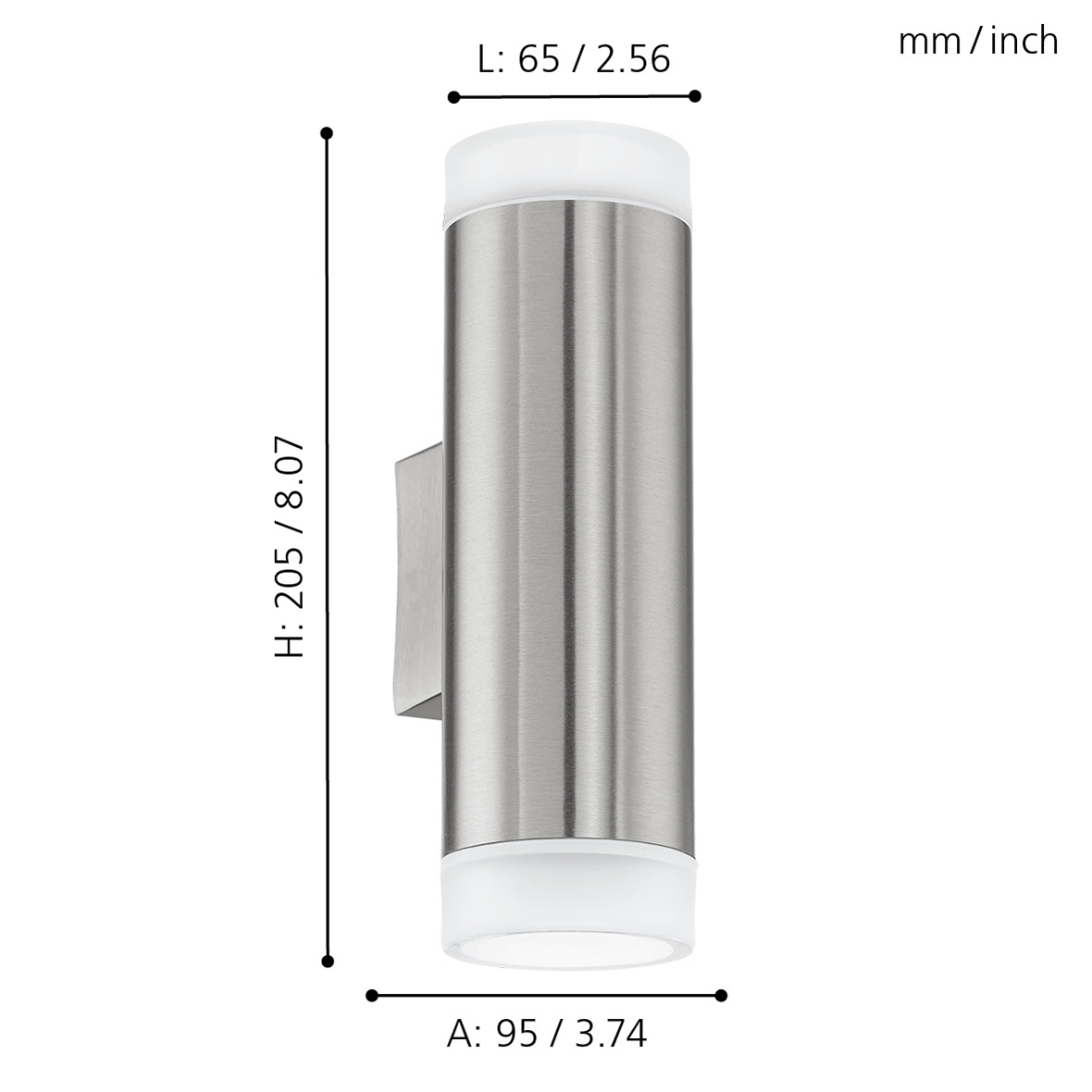 Aplica exterior EGLO RIGA-LED 92736 - imagine 4