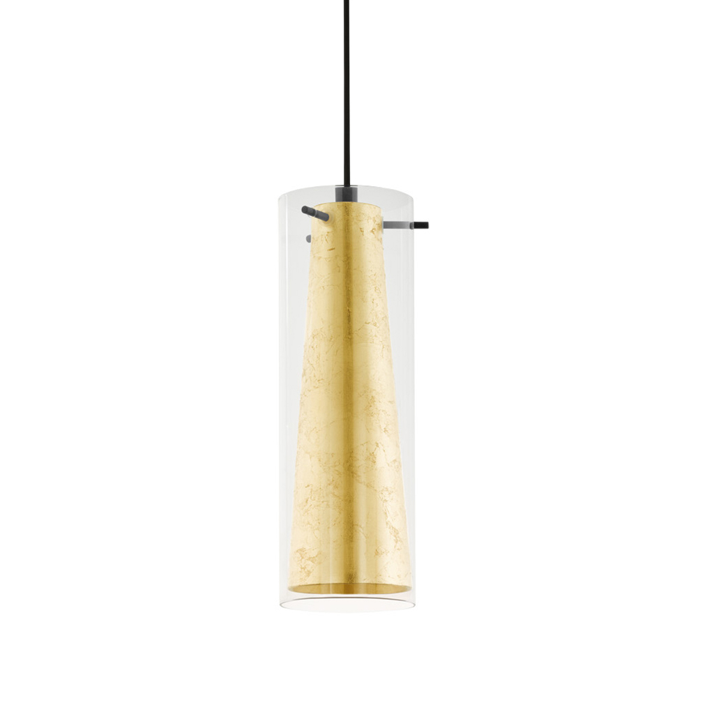 Pendul Abajur din sticlă PINTO GOLD 97651 - imagine 3