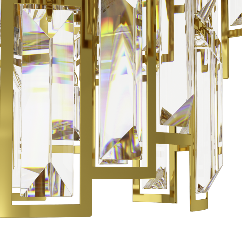 Alternative view of Candelabru cristal EGLO CALMEILLES 39613