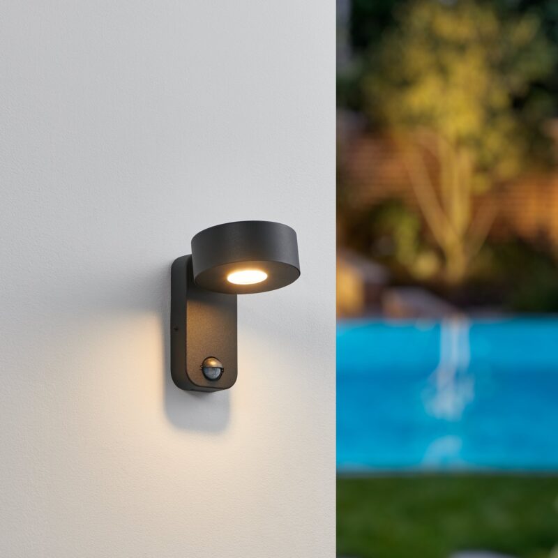Alternative view of Aplica exterior LED cu senzor EGLO PALOSCO 98738