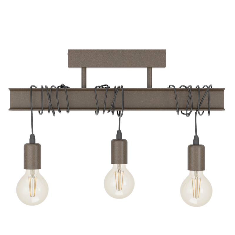 Alternative view of Plafoniera EGLO TOWNSHEND 4 43522, E27 3X60W