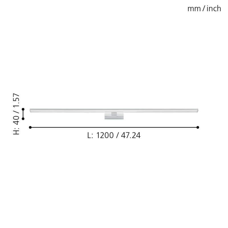 Alternative view of Aplica pentru oglinda LED 15W