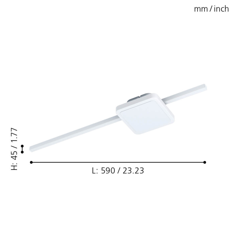 Alternative view of Resigilat – Aplica EGLO SARGINTO 99607, LED 6.3W 5.4W
