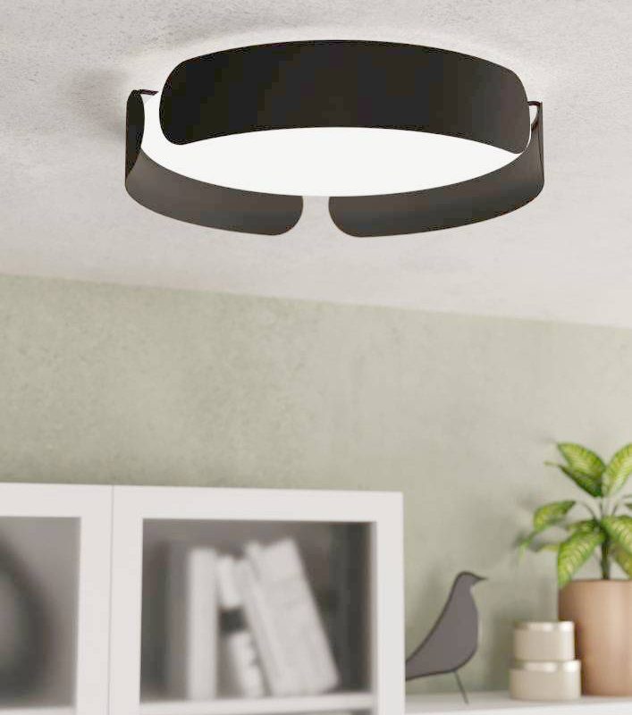 Alternative view of Resigilat - Plafoniera EGLO VALCASOTTO 99621, LED 24W