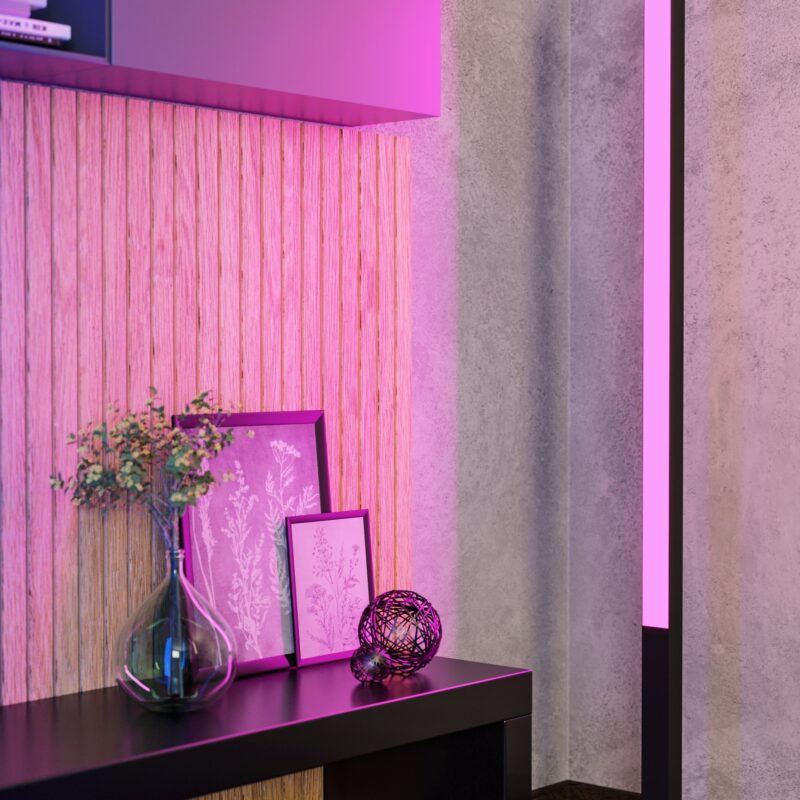 Alternative view of Lampadar inteligent, RGB+CCT, SIMOLARIS-Z 99605