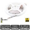 Bandă LED – SMD 9.6W/m CRI90 24V 120led/m rolă 5m neutru/4000K