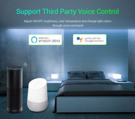 Alternative view of Controler Smart 5 în 1 WIFI/Telefon, 15A, 12-24V