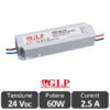 Sursa alimentare GLP LED 60W 24V IP67