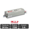 Sursa alimentare GLP LED 72W 24V IP67