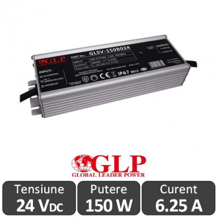 Sursa alimentare GLSV LED 150W 24V IP67