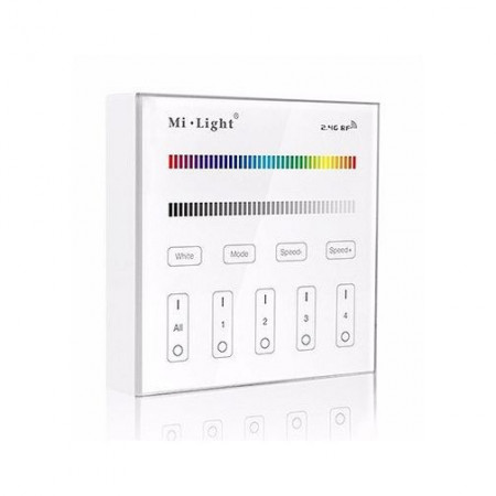 Telecomanda perete wireless 4 zone RGB/RGBW