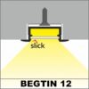 Profil LED Incastrat BEGTIN 12, lungime 2m