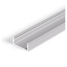 Profil LED aparent BEGTON 12, alb, lungime 2m - Aluminiu