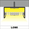 Profil LED aplicat LOWI C10, aluminiu, lungime 2m