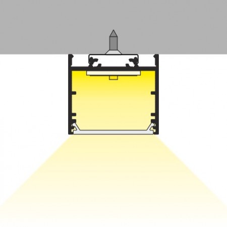 Profil LED aplicat VARIO 30-02, aluminiu, lungime 2m - imagine 4