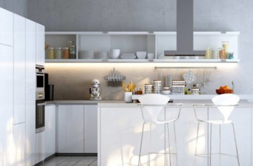 Alternative view of Profil LED aplicat WIDE 24, aluminiu, lungime 2m