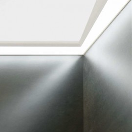 Profil LED încastrat FRAME 14, alb, lungime 2m - imagine 4