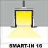 Profil LED Incastrat SMART-IN16, lungime 2m