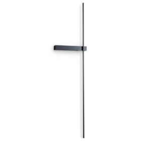 Pendul LED, din metal vopsit negru mat
