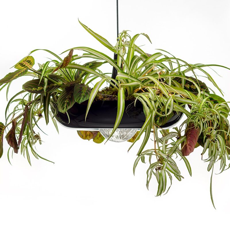 Pendul SOBRERO 1XE27 METALIC NEGRU Φ40ΧΗ120CM