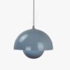 Lustra Pe Cablu ALBASTRU E27 maxim 60w/bec Metal Diametru23cm 9202/230MM BL