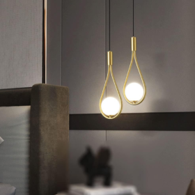 Pendul Modern Model, 2 X E14, Inaltime Reglabila DX1016/2 GD