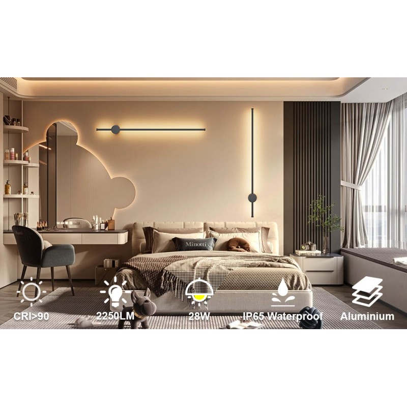 Aplica De Perete LED Liniar 60 cm - imagine 4