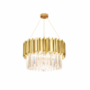 Candelabru De Cristal GOLD 7xE14/40W/230V 6924/500 GD
