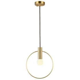 Pendul Modern 1X E14 GOLD-Cablu Ajustabil DF105/1