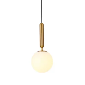 Pendul Modern Auriu 1XE14 Cablu Ajustabil