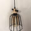LUSTRA CU LEMN E27X1 maxim 60w/bec DG813/1