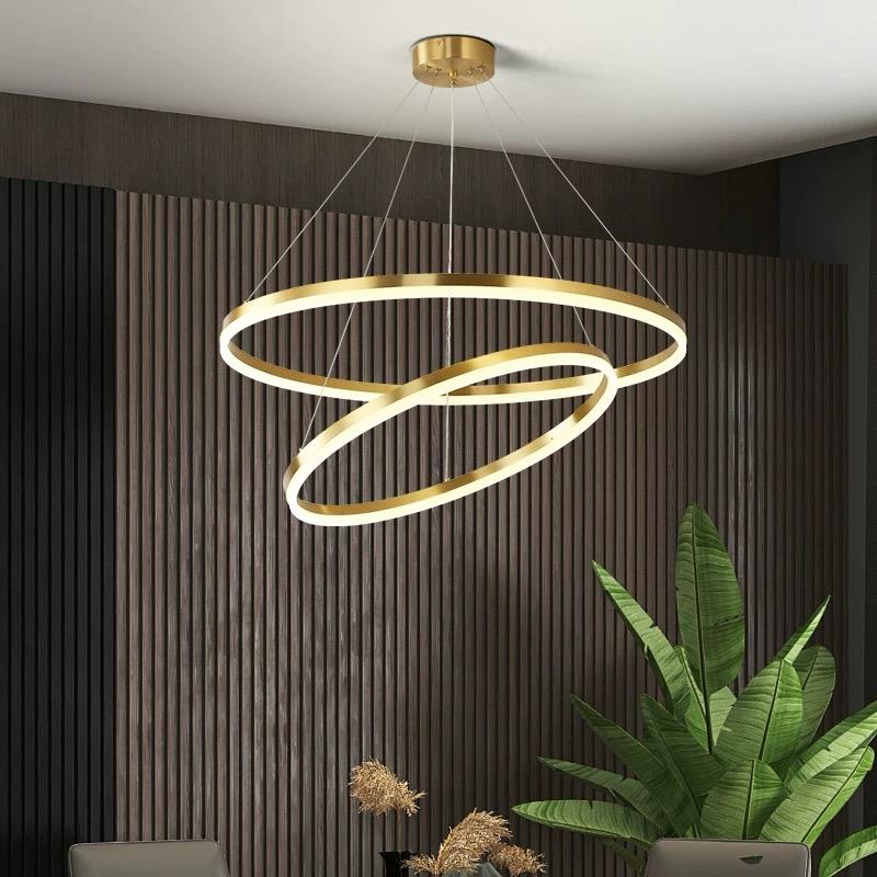 Lustra LED Gold Ring 2