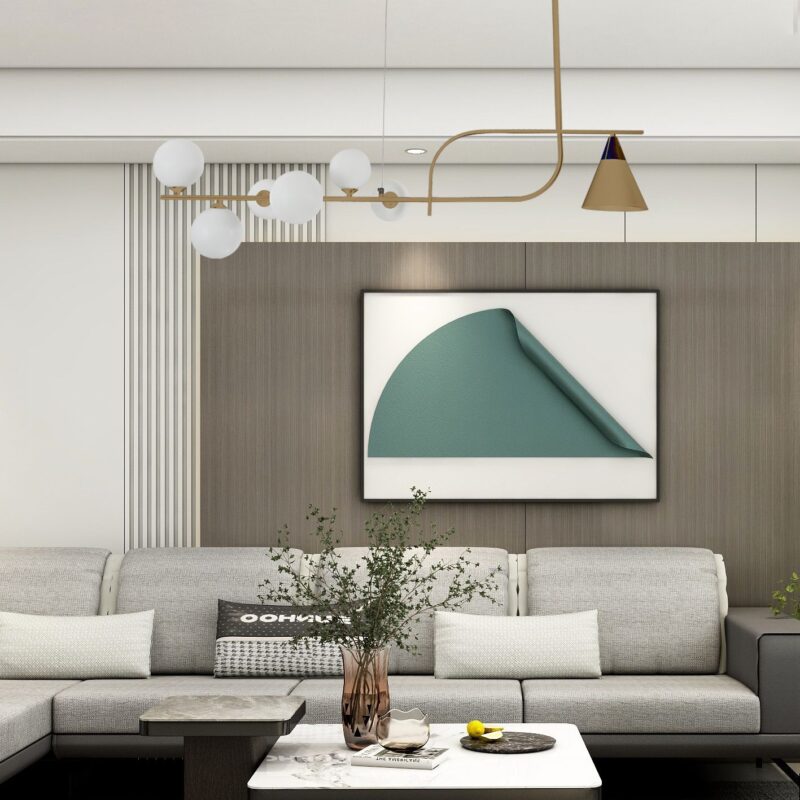 Alternative view of Lustra Modern Golden DX1022/7 GD