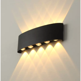 APLICA LED EXTERIOR NEAGRA LUMINA CALDA 12W