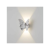 Aplica De Perete 207 WT In Forma De Fluture Alb 6W Lumina Calda IP65