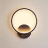 Aplica LED Rotund 22W 1300lm Lumina rece 9111/R BK