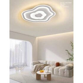 Plafoniera LED cu Telecomanda lumina/rece/calda/neutra intensitate reglabila 7587/400 WT