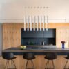 Pendul Cilindic LED Pe Cablu Ajustabil Lumina Neutra / Culoare Alb C3001/WT