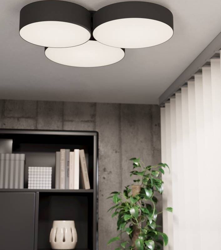 Alternative view of Plafoniera EGLO BARBANO-Zigbee 900853