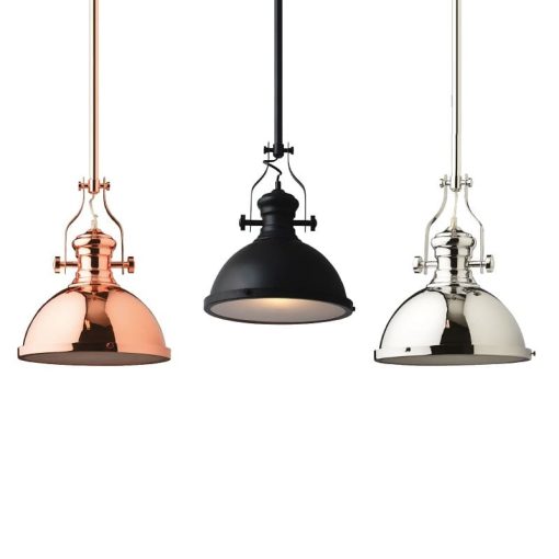 Pendul ACA BELL KS1300P311BK 1XE27 - imagine 3