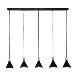 Lustra suspendata GN285PBK 5xE14