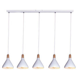 Lustra suspendata GN285PWH 5xE14