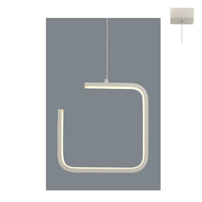 Pendul suspendat V27LEDP22WH 8W